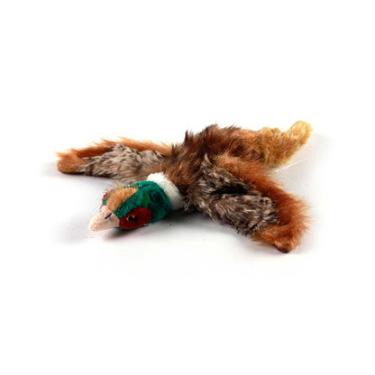 Dog Plush Toy - Pheasant Squeaky Interactive Small Life Like Bird - Puppy Play - view 2