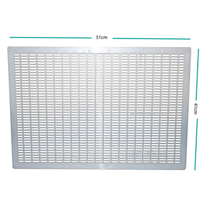 1x Frame Queen Bee Excluder For 10 Frame - Plastic 51x41cm Grill Trapper - view 2