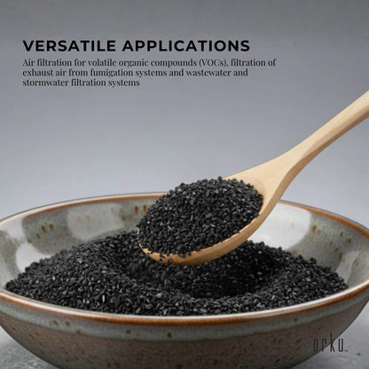 Orku 1Kg Granular Activated Carbon GAC Coconut Shell Charcoal Filtration Media - view 5