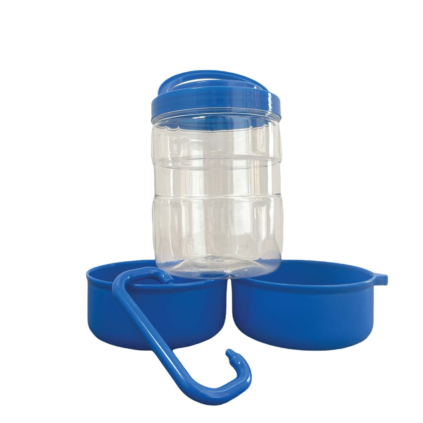 3 In 1 Pet Travel Food Water Bowl Set Dog Cat Portable Feeding Carry Container - view 2