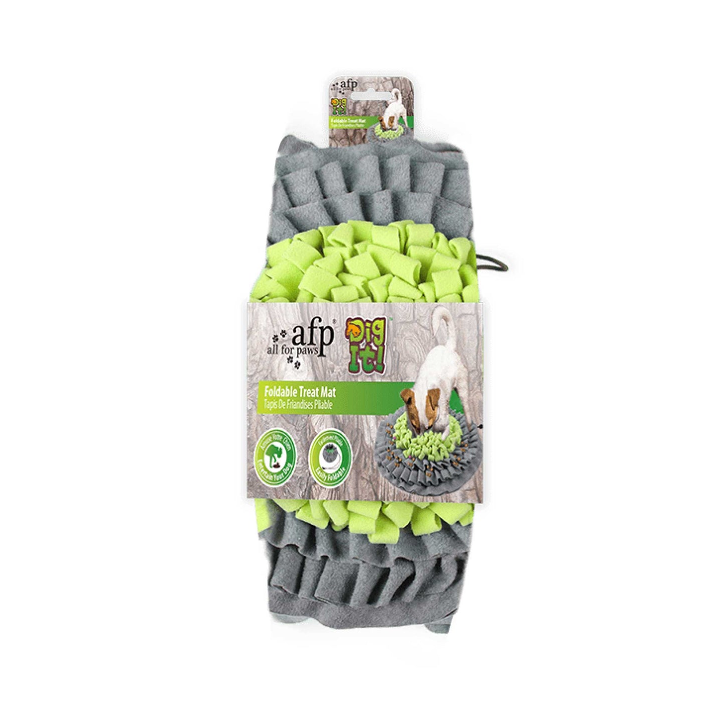 Foldable Dog Treat Mat 48cm - Puppy Trainer Snuffle Sniffer Interactive Feeder - view 2