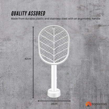 2 in 1 Rechargeable Mosquito Swatter - Electronic Fly Insect Bug Zapper Racket - view 7