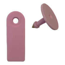 100x Cattle Ear Tags 5x2cm Set - Mini Pink Blank Pig Goat Livestock Label - view 2