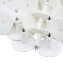100x Cattle Ear Tags 5x4cm Set - Small White Blank Sheep Pig Livestock Label - view 2