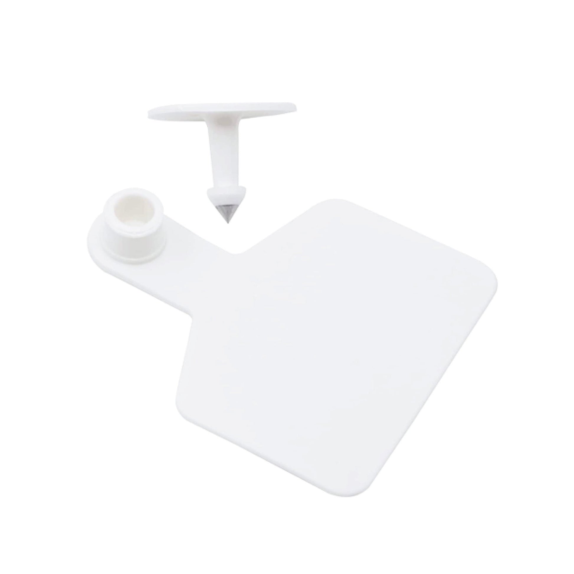 100x Cattle Ear Tags 6x7cm Set - Medium White Blank Cow Sheep Livestock Label - view 5