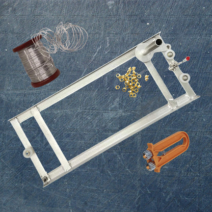 Beekeeping Kit - Wiring Board + 500g Wire + Crimper + 1000 Bee Frame Eyelets - view 2
