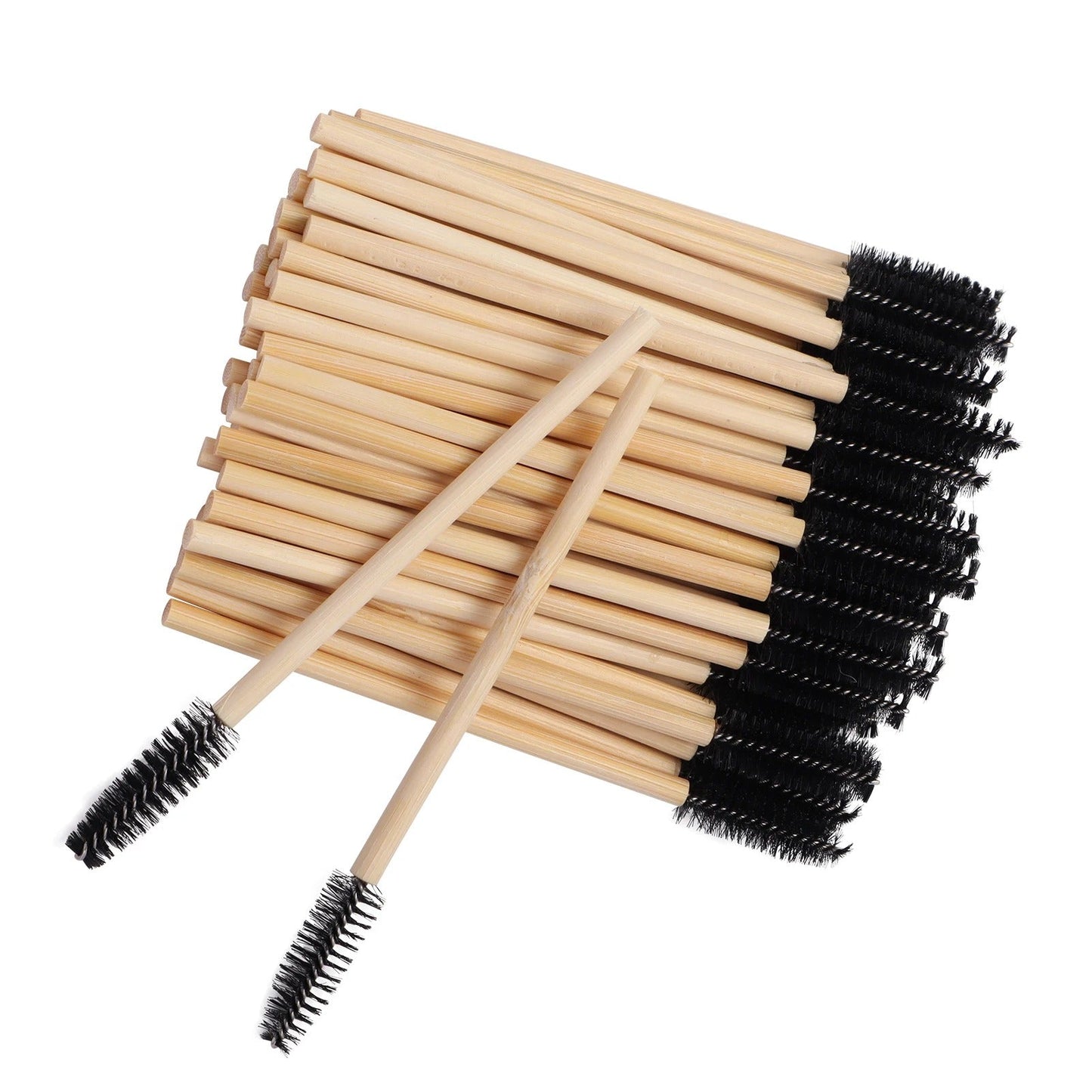 Miosh Eco Friendly Disposable Eyelash Mascara Wands Spoolies 50PCS - view 2