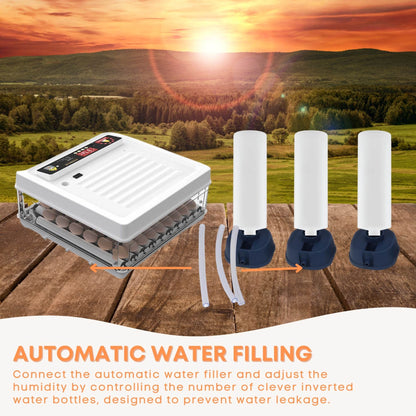 Automatic 130 Egg Incubator - Electric Digital Turning Chicken Quail Duck Hatching - view 9