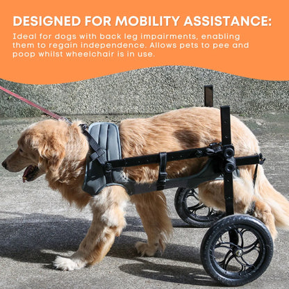 Rooster Farms Large Dog Wheelchair XL Harness - Adjustable Back Leg Aid - view 6