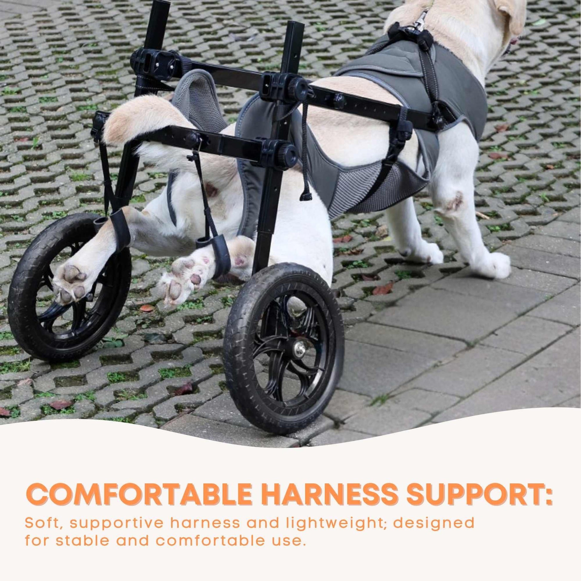 Rooster Farms Large Dog Wheelchair XXL Harness - Adjustable Back Leg Aid - view 9