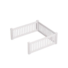 Rooster Farms 0.95m PVC Dog Play Pen Extension for Whelping Box 3 Side Enclosure