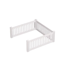 Rooster Farms 1.15m PVC Dog Play Pen Extension for Whelping Box 3 Side Enclosure