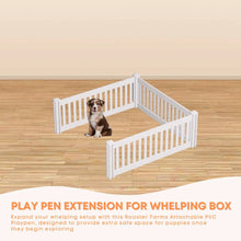 Rooster Farms 1.48m PVC Dog Play Pen Extension for Whelping Box 3 Side Enclosure - view 2