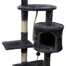 Furtastic 110cm Cat Tree Scratching Post - Dark Grey - view 2