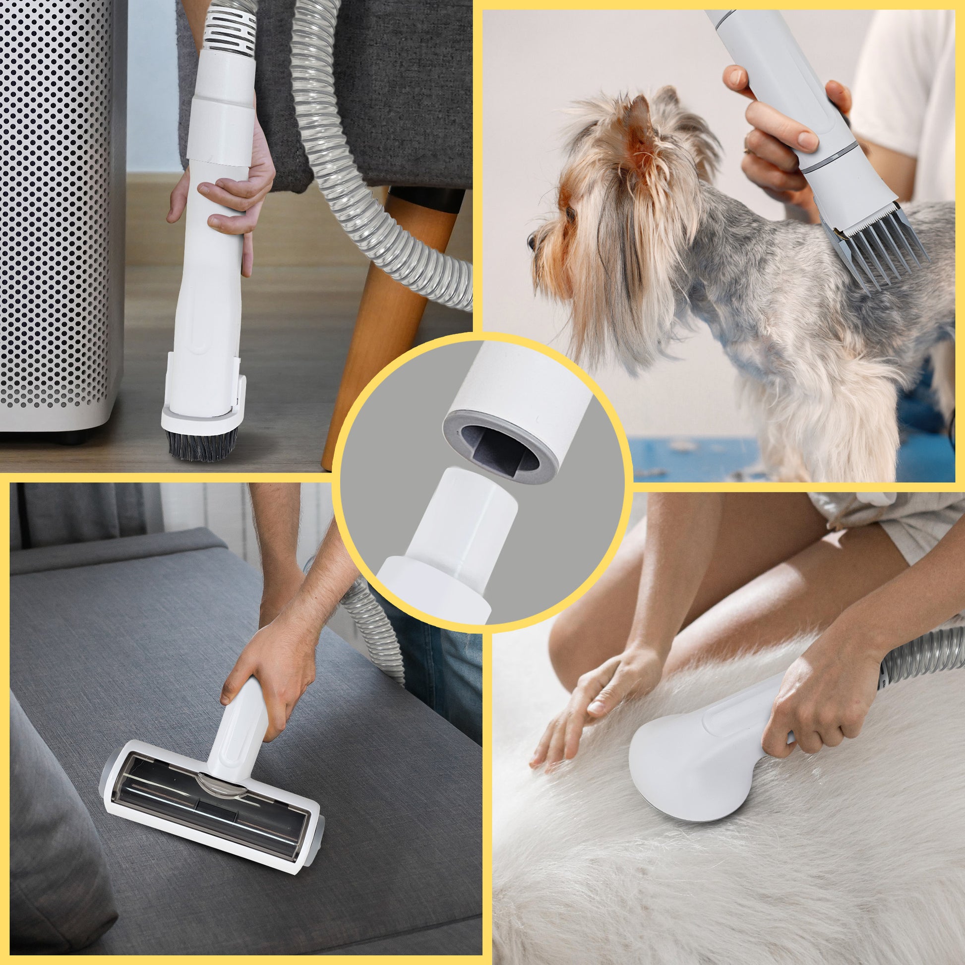 Furtastic 8-in-1 Xl Pet Grooming Kit Vacuum Cleaner - view 9