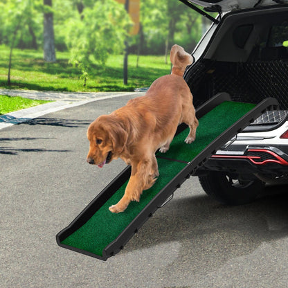 Furtastic Foldable Dog Ramp with Poly-Grass Grip Surface Non-Slip UV Protection - view 8