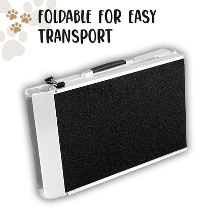 Furtastic Foldable Aluminium Dog Ramp - 183 x 38cm - view 8