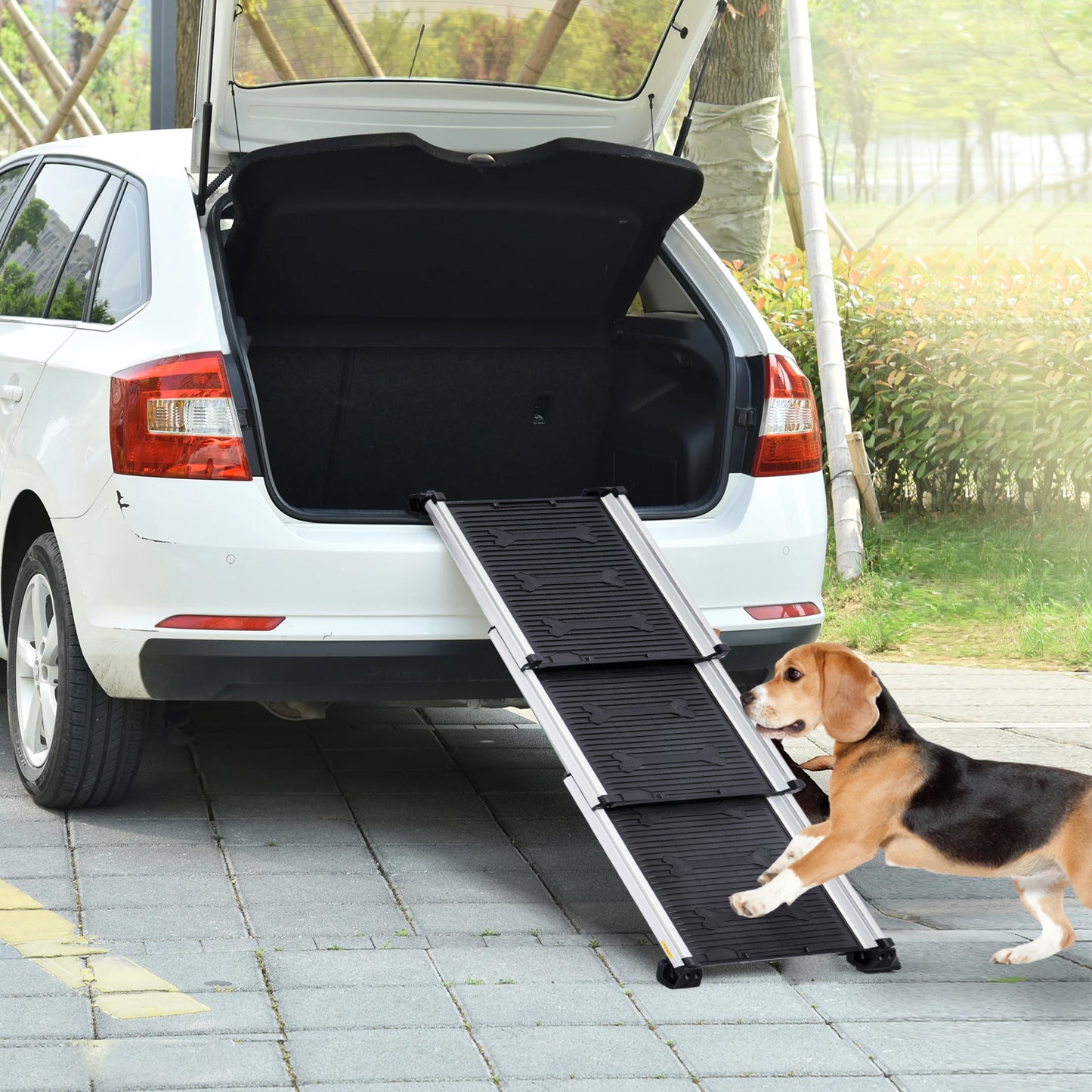 Furtastic Heavy-Duty Aluminium Telescopic Dog Pet Ramp - view 7