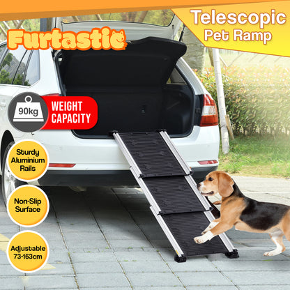 Furtastic Heavy-Duty Aluminium Telescopic Dog Pet Ramp - view 8