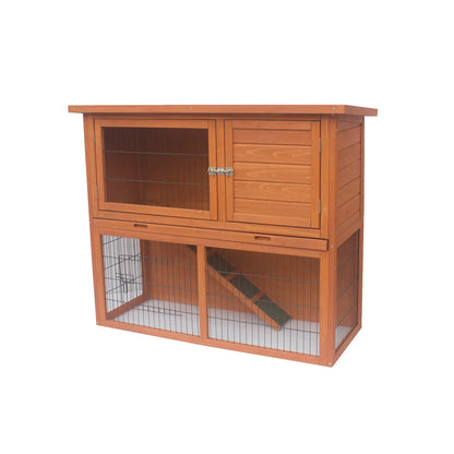 Little Buddies 2-Storey Wooden Pet Rabbit Hutch - view 3