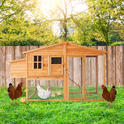 Furtastic Large Chicken Coop & Rabbit Hutch With Ramp - view 9