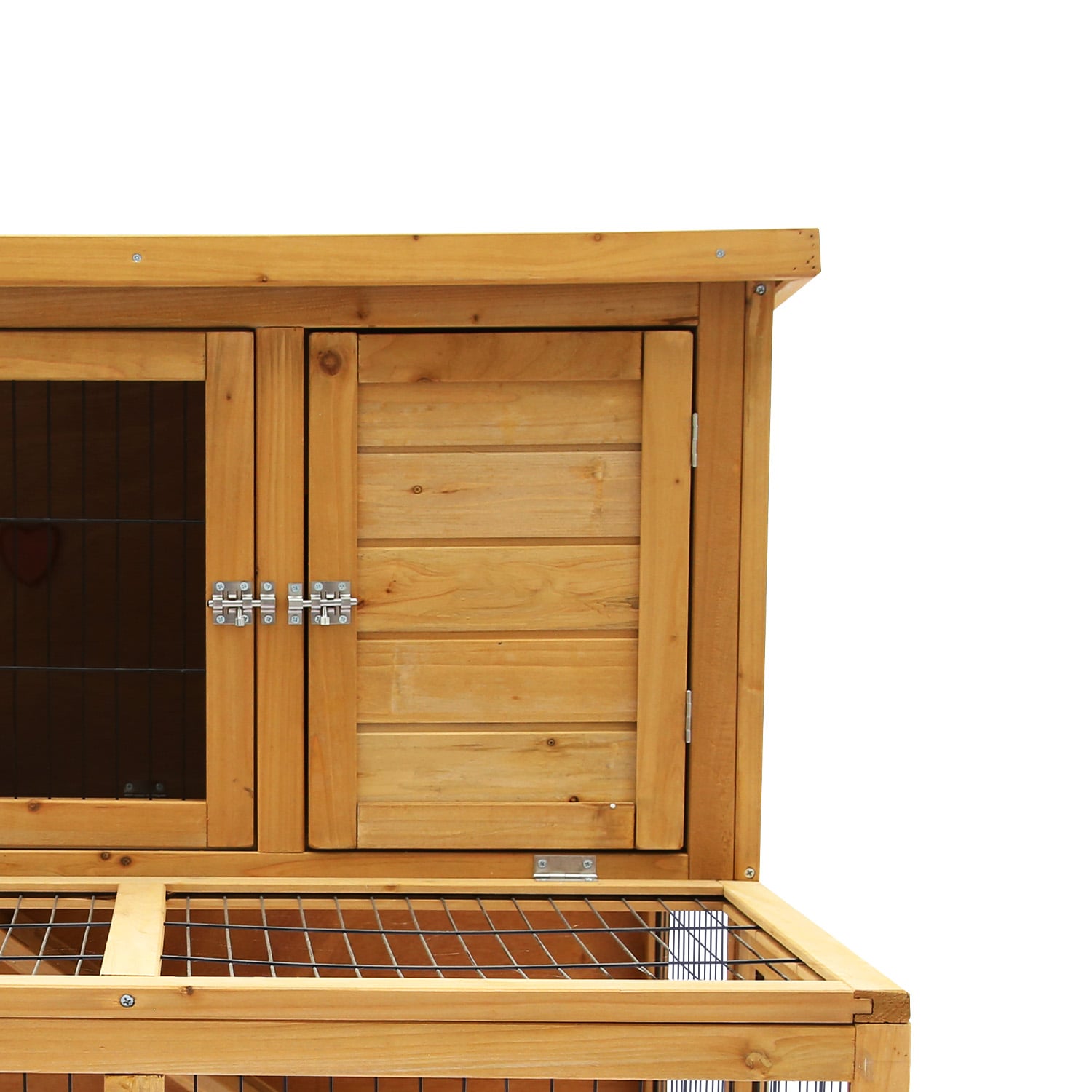 Furtastic 2-Storey Chicken Coop & Rabbit Hutch With Large Run - view 6