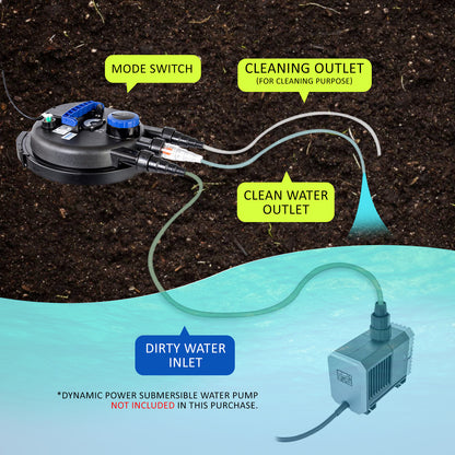 Aquarium Garden UV Light Pond Filter Set 10000L/H - view 4