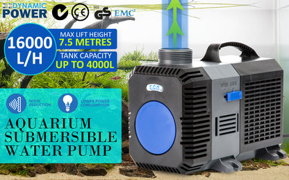Combo Aquarium Garden Filter 10000L/H + Submersible Water Pump 16000L/H - view 3