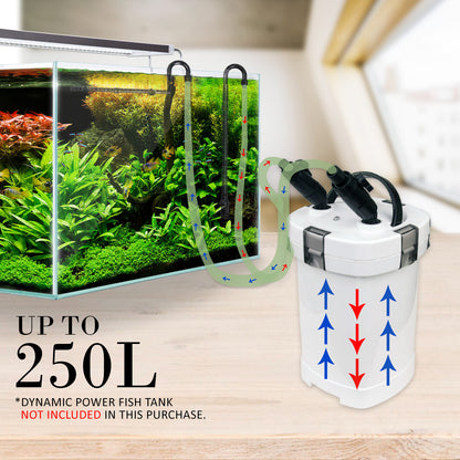 Aquarium External Canister Filter 1000L/H - view 4