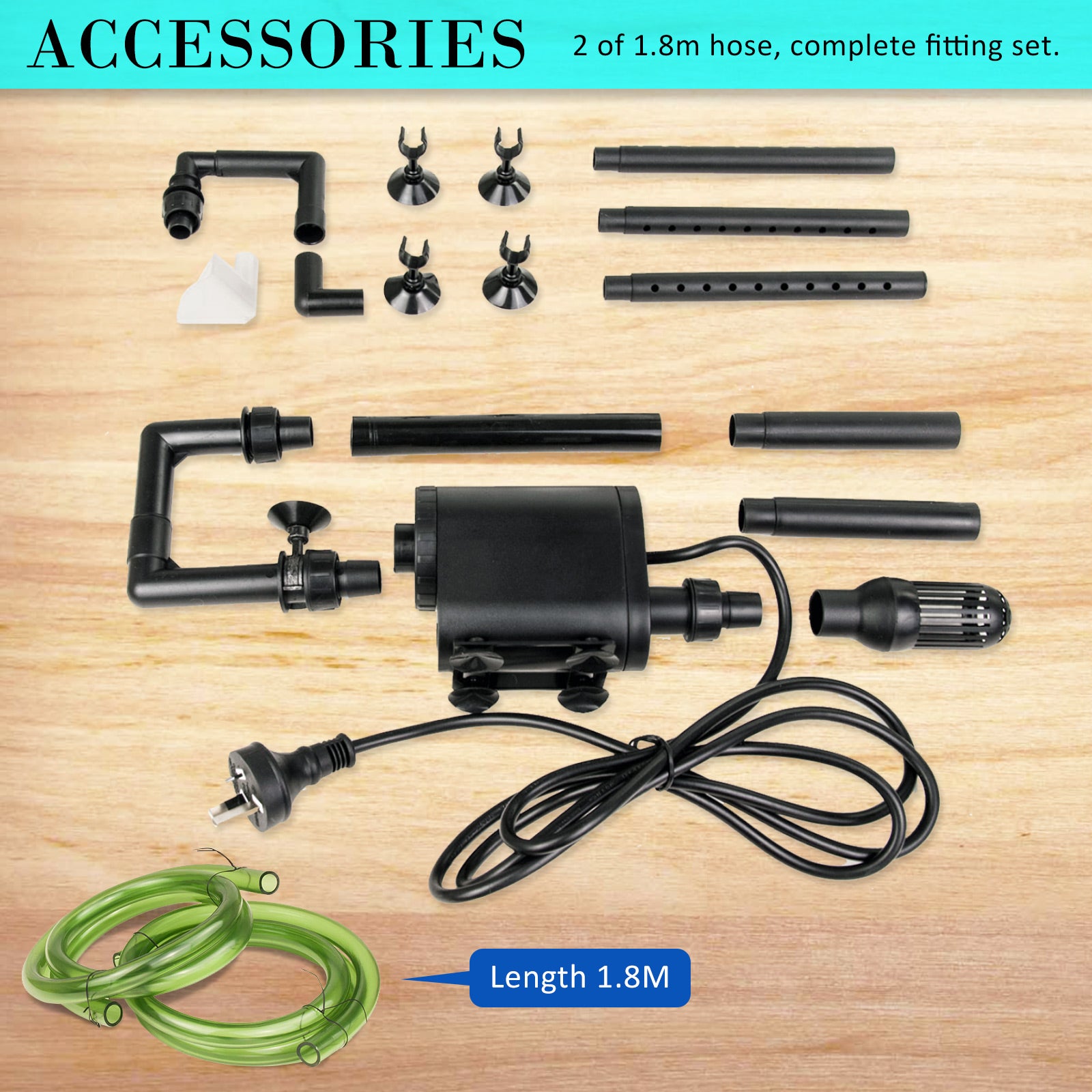 Aquarium External Canister Filter 1000L/H - view 8