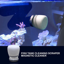 Fish Tank Corner Moss Magnet Scraper Glass Algae Cleaner Magnetic Scrubber GREY - view 2