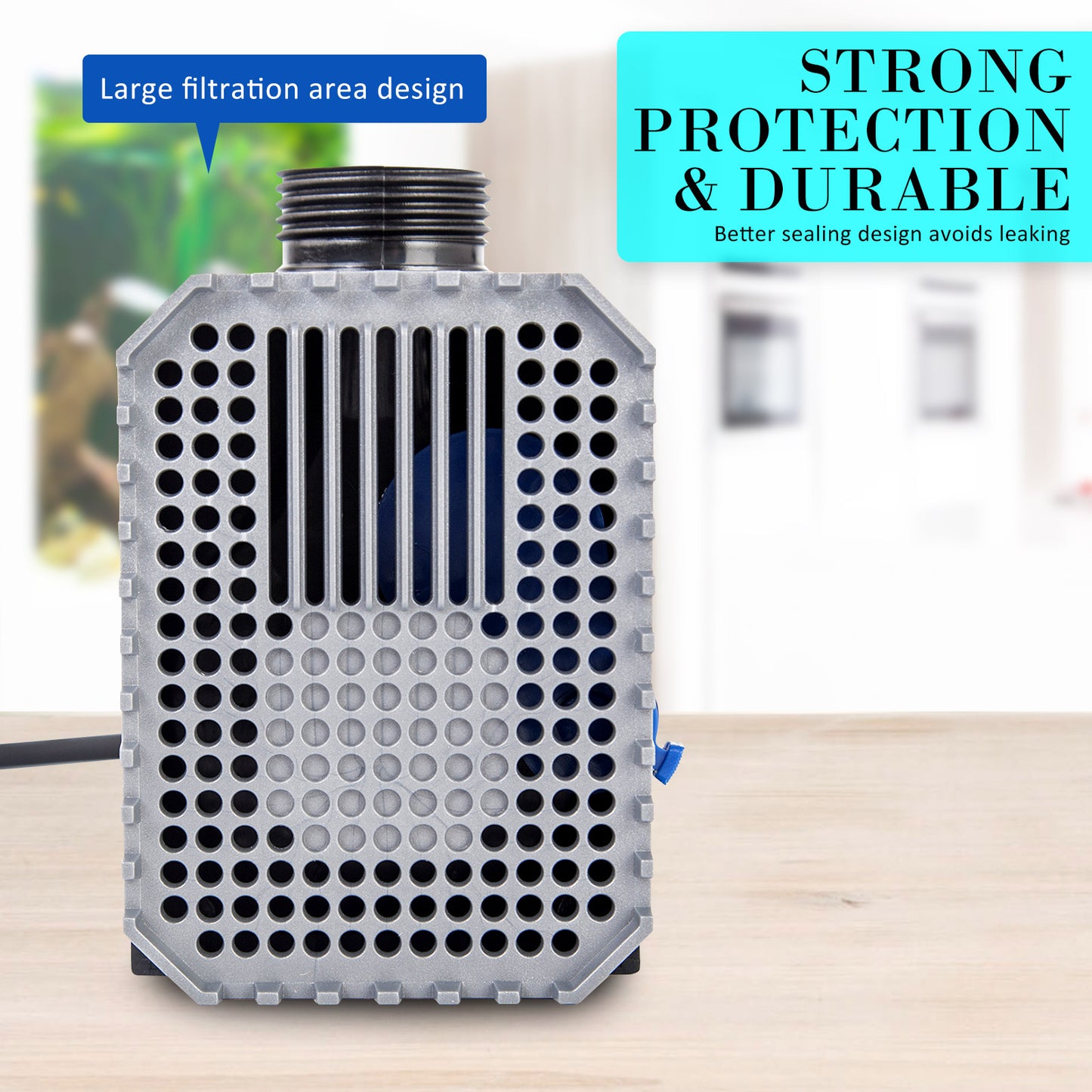Aquarium Submersible Pond Water Pump 2500L/H 45W 2.7m - view 4
