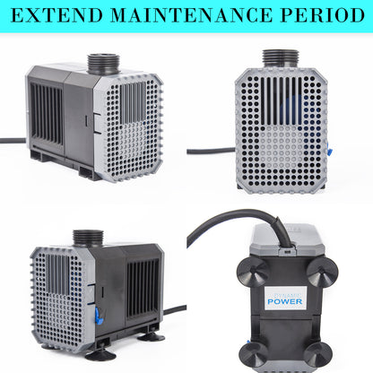 Aquarium Submersible Pond Water Pump 2500L/H 45W 2.7m - view 5