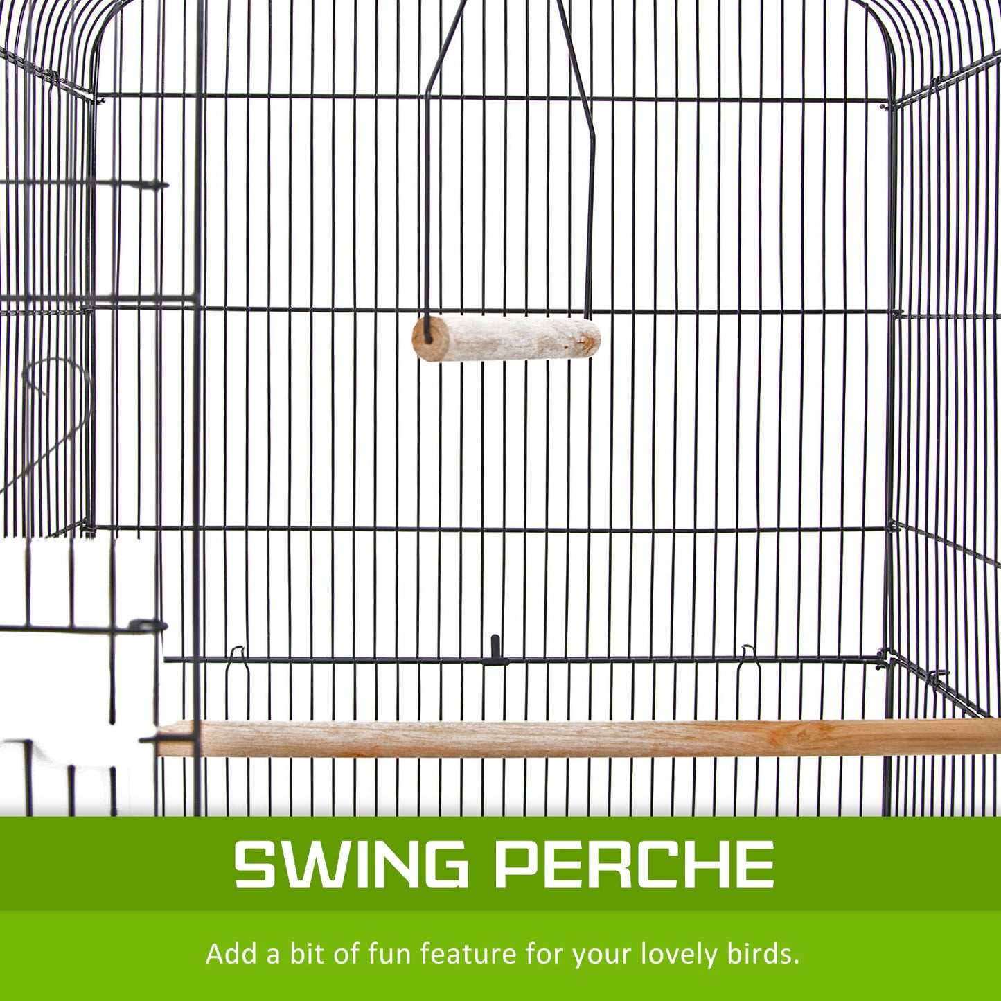 Bird Cage Parrot Aviary 2IN1 Design VEER 92cm - view 5