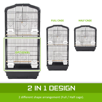 Bird Cage Parrot Aviary 2IN1 Design VEER 92cm - view 9