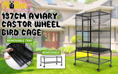Bird Cage Parrot Aviary MELODY 137cm - view 2