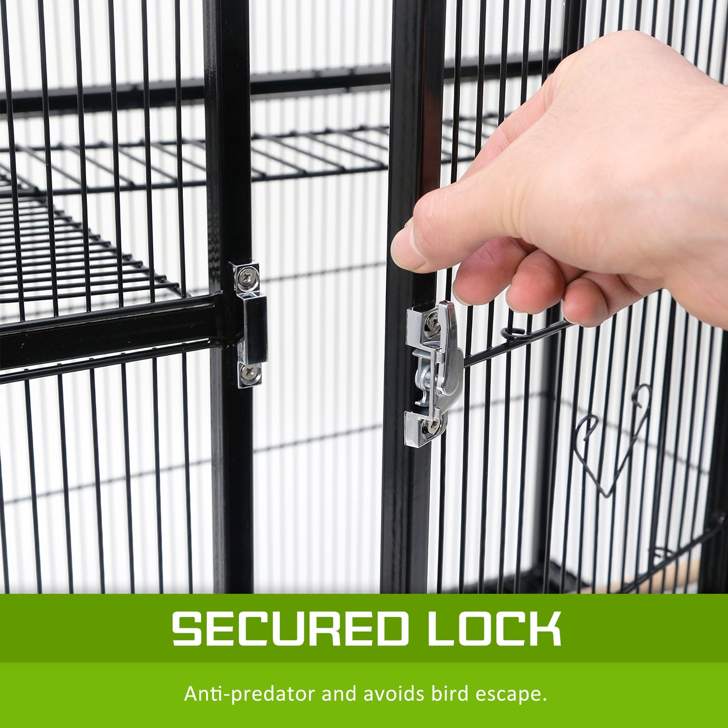 Bird Cage Parrot Aviary MELODY 137cm - view 4