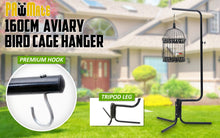Bird Cage Hanger Stand Parrot Aviary SOLO 160cm - view 2