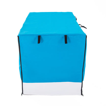 Cage Cover Enclosure for Wire Dog Cage Crate 24in BLUE - view 7