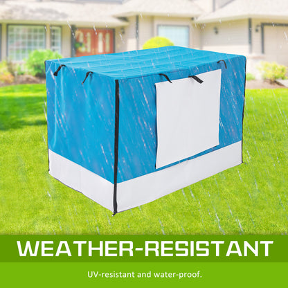 Cage Cover Enclosure for Wire Dog Cage Crate 30in BLUE - view 4