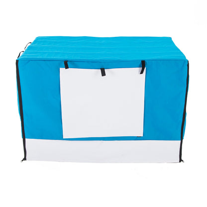 Cage Cover Enclosure for Wire Dog Cage Crate 36in BLUE - view 10
