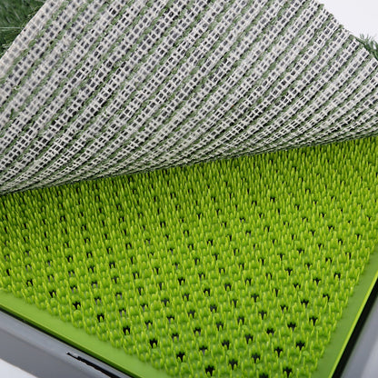 Pet Dog Potty Tray Training Toilet + 1 Grass Mat 69cm x 43cm - view 2