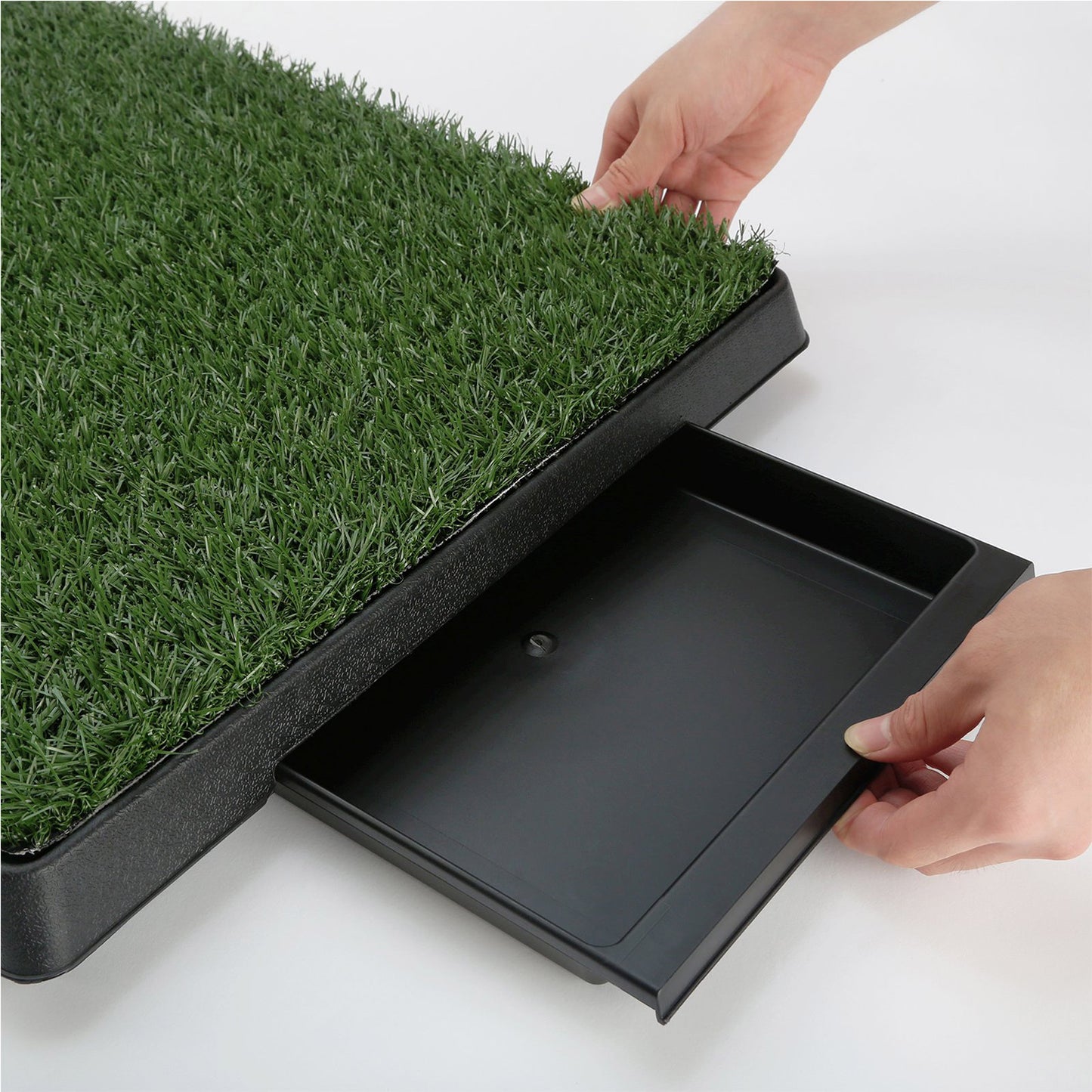 Pet Dog Potty Tray Training Toilet + 1 Grass Mat 63cm x 50cm - view 6