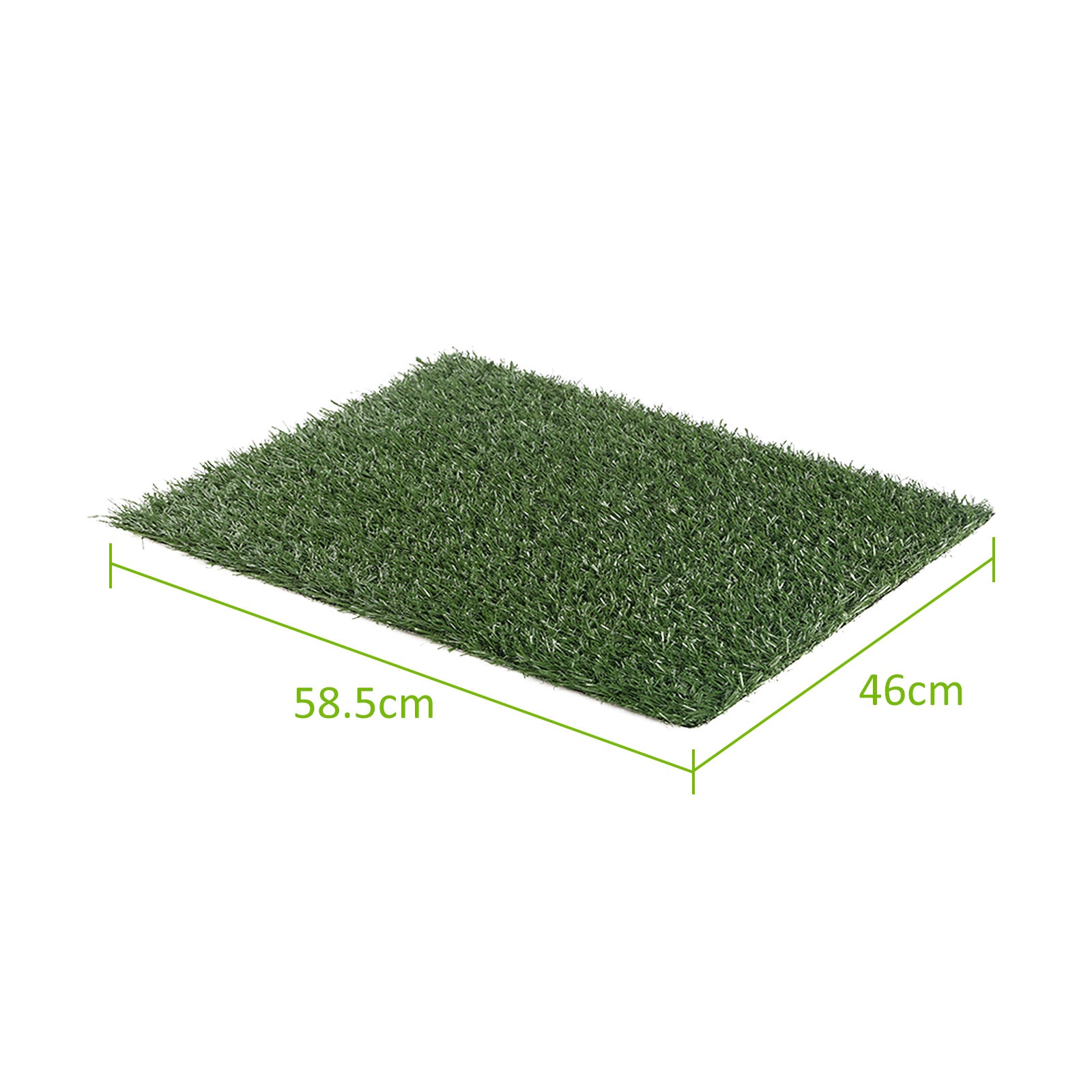 4 Grass Mat 58.5cm x 46cm for Pet Dog Potty Tray Training Toilet - view 6
