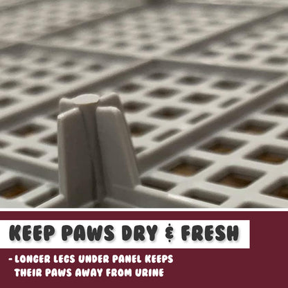 Dog Pet Potty Tray Training Toilet Raised Walls T1 WINE - view 6