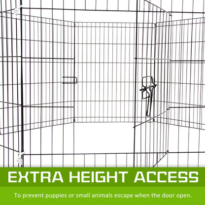 Pet Playpen Foldable Dog Cage 8 Panel 30in - view 7
