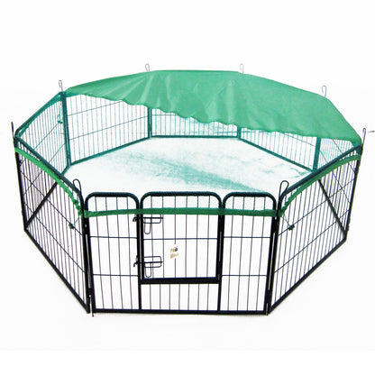 Net Cover Green for Pet Playpen Dog Cage 31in - view 2