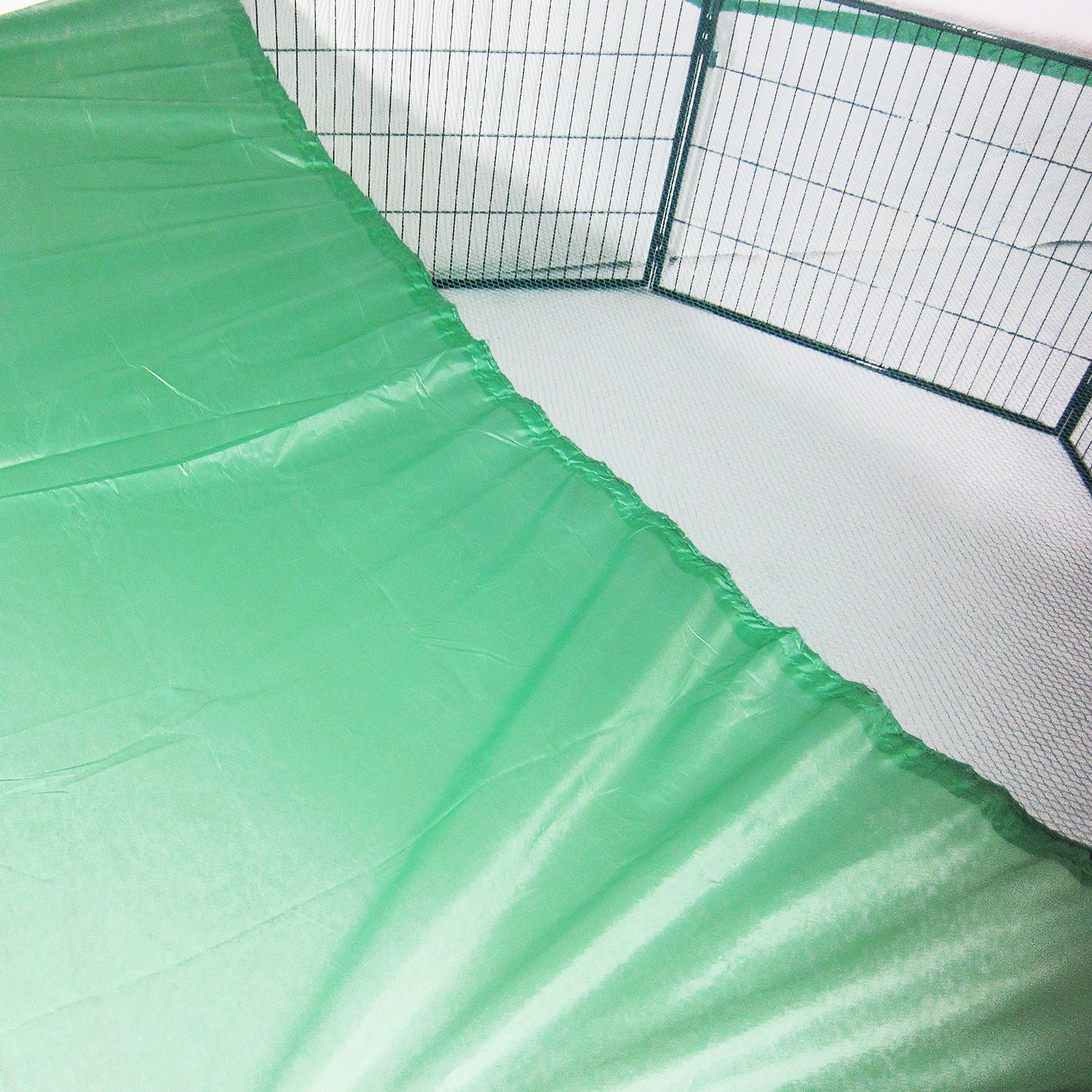 Net Cover Green for Pet Playpen Dog Cage 32in - view 4