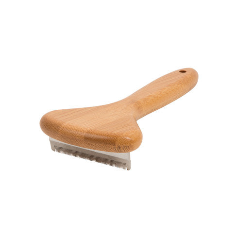 Natural Bamboo Deshedding Tool: Cats & Dogs - view 2