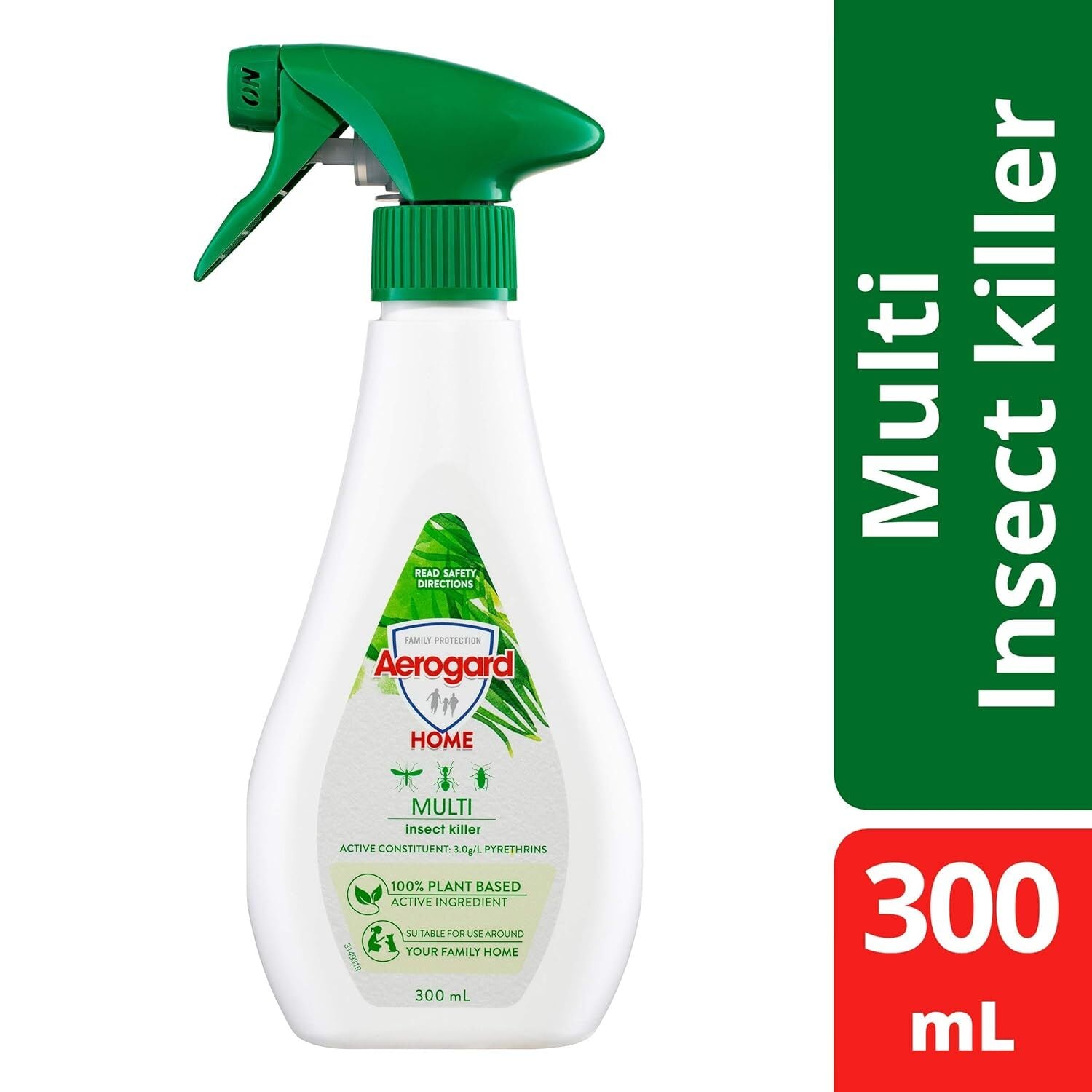 Aerogard Home Plant Based Multi Insect Killer Spray 300ml - view 2